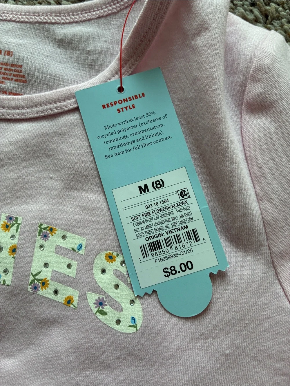 Cat & Jack Light Pink 